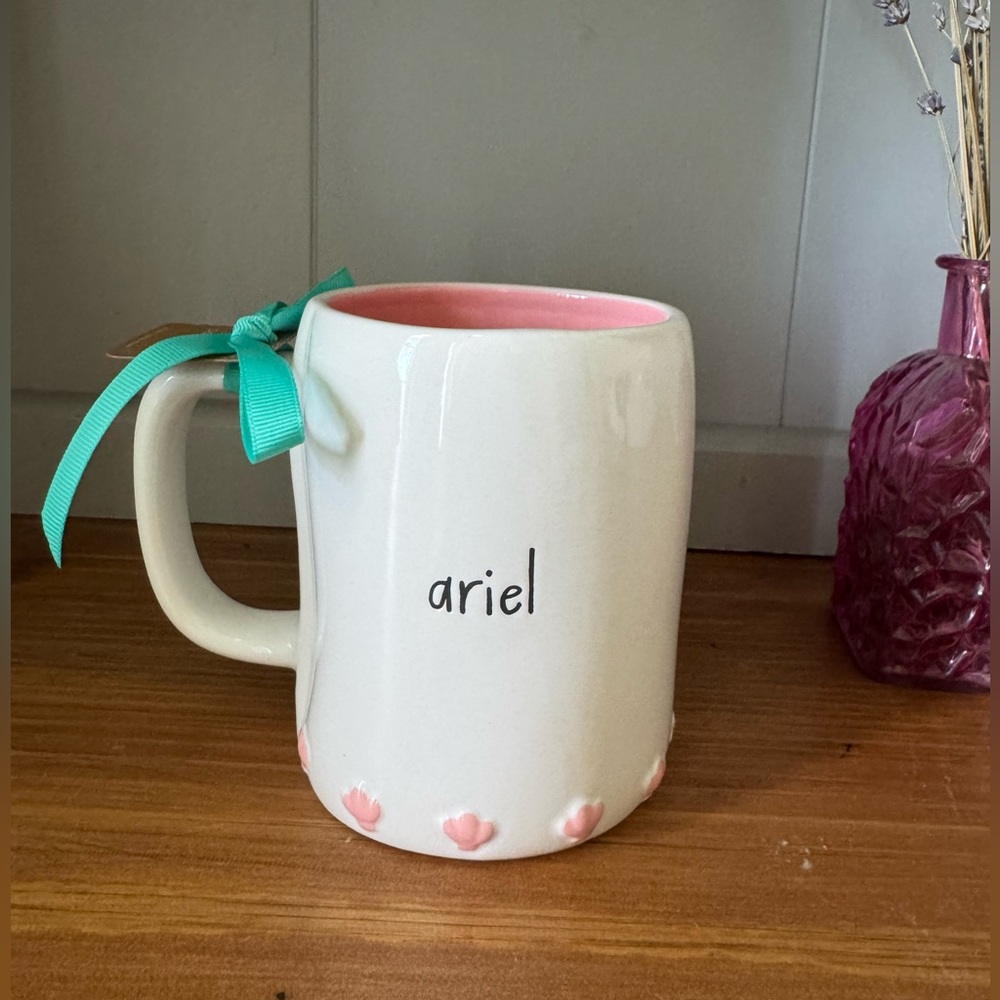 NEW Rae Dunn x Disney Ariel Mug Double Sided